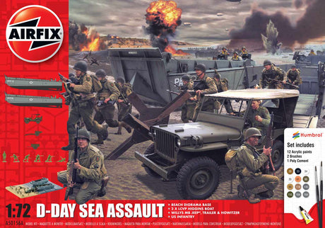 Airfix D-Day sea assault 1:72 komplet sæt