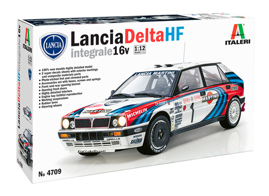 Italeri 1:12 Lancia Delta HF integrale 16v - Modelbil