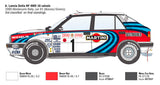 Italeri 1:12 Lancia Delta HF integrale 16v - Modelbil