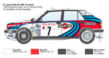Italeri 1:12 Lancia Delta HF integrale 16v - Modelbil