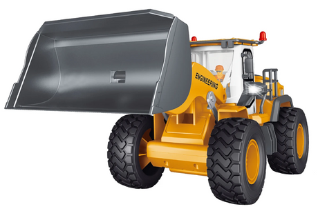 Bulldozer R/C (3 år+) 1:18 2,4GHz, 3,7V Li-Ion, 9 channels