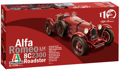 Italeri Alfa Romeo 8C 2300 Roadster - 1:12