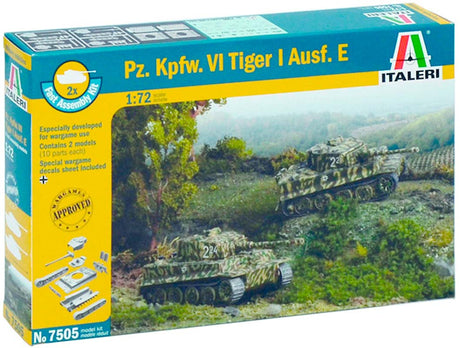 Italeri Tyske Tiger kampvogn 2 stk. - 1:72