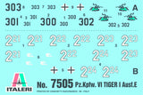Italeri Tyske Tiger kampvogn 2 stk. - 1:72