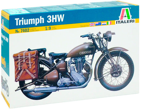 Italeri Triumph 3HW motorcykel - 1:9