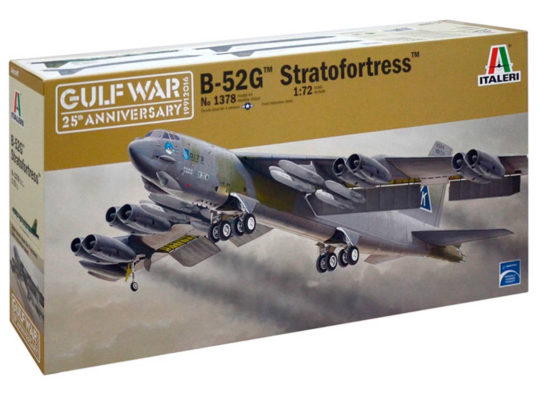 Italeri B-52G Stratofortress jubilæums model - 1:72