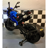 Grom Superbike El Motorcykel 12V – Metallic Blå
