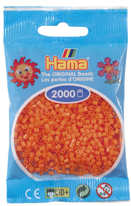 Hama mini perler 501-04 2000 stk. orange