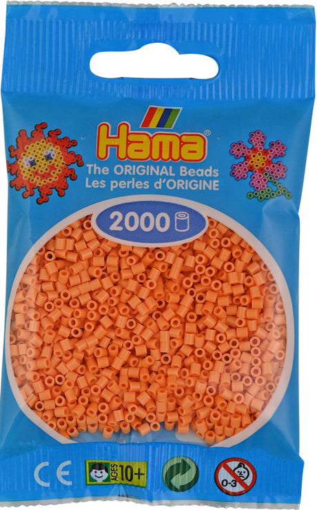 Hama mini perler 501-105 2000 stk - Abrikos