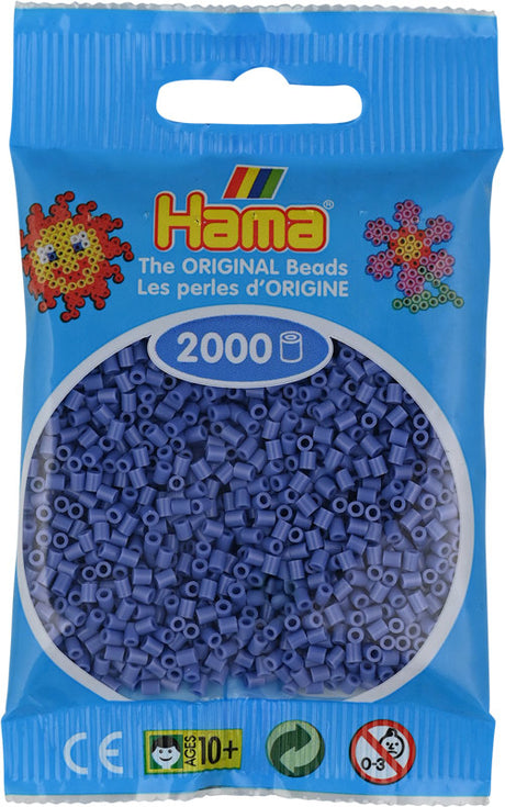 Hama mini perler 501-107 2000 stk - Lavendel