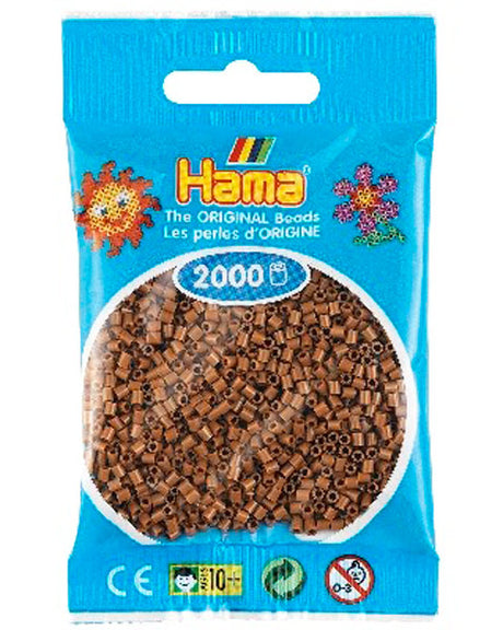 Hama mini perler 501-76 2000 stk. nougat