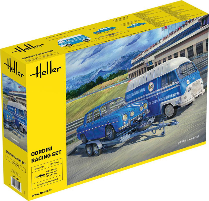 Heller Renault Gordini Racing Set - 1:24