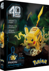 Pokémon 4D Build Pikachu, 3D Puslespil & Byggesæt - 201 dele