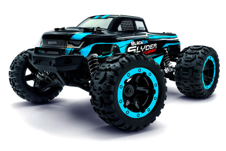 BLACKZON Slyder MT Turbo 1/16 4WD 2S Brushless - Blå