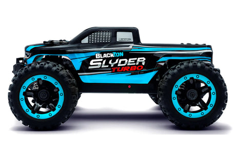 BLACKZON Slyder MT Turbo 1/16 4WD 2S Brushless - Blå