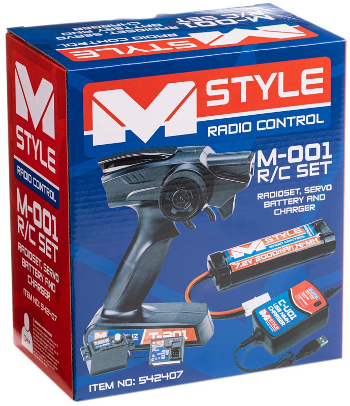 Tamiya Mstyle RC controller pakke