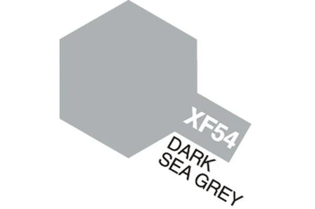 Tamiya Acrylic Mini XF-54 Dark Sea Grey (Mat mørk havgrå)