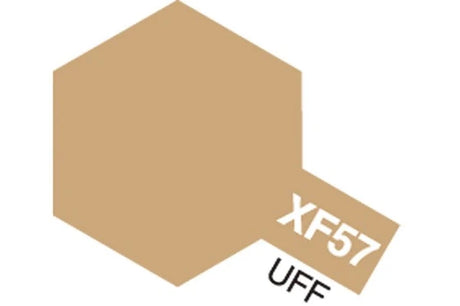 Tamiya Acrylic Mini XF-57 Buff (Mat lys sandfarve)