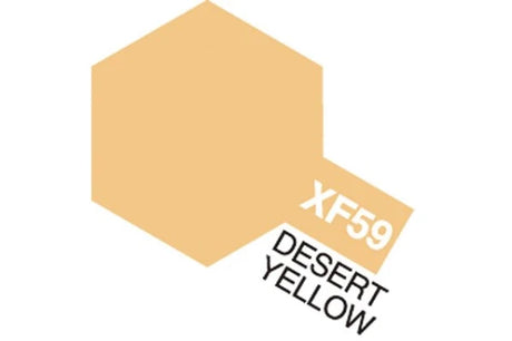 Tamiya Acrylic Mini XF-59 Desert Yellow (Mat ørkengul)