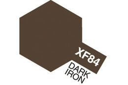 Tamiya Acrylic Mini XF-84 Dark Iron (Mat mørk jernfarve)