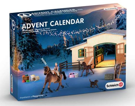 Schleich Julekalender med Heste