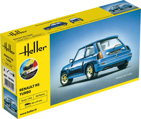 Heller Renault R5 Turbo modelbil start kit - 1:43