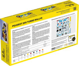 Heller Peugeot 205 Turbo rally modelbil start kit - 1:43