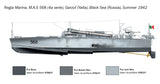 Italeri 1:35 M.A.S 563/568 m. besætning - Modelskib