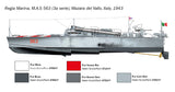 Italeri 1:35 M.A.S 563/568 m. besætning - Modelskib