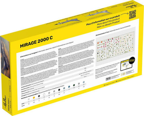 Heller modelfly Mirage 2000 C - 1:72