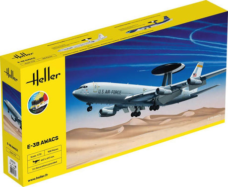 Heller E-3B AWACS overvågningsfly start kit - 1:72