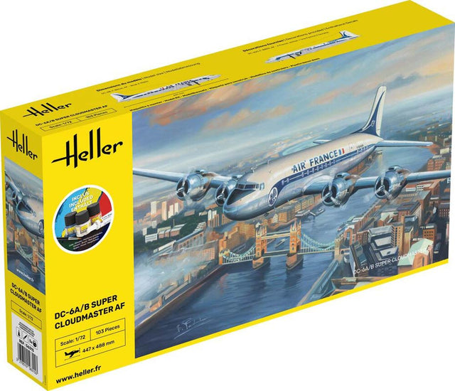 Heller DC-6A super Cloudmaster AF start kit - 1:72