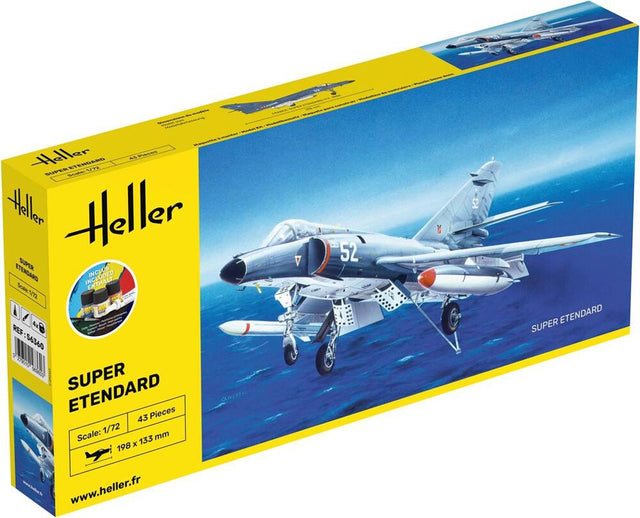 Heller Super Etendard jagerfly start kit - 1:72