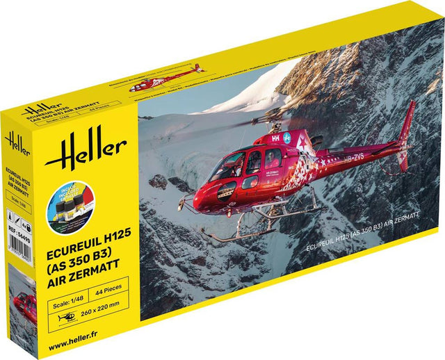 Heller Ecureuil H125 helikopter start kit - 1:48