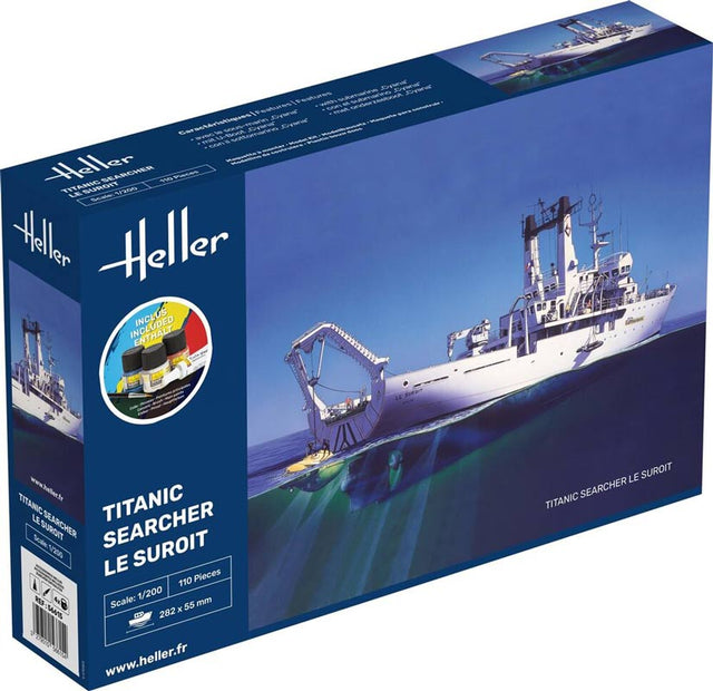Heller Titanic Searcher Le Suroit start kit - 1:200