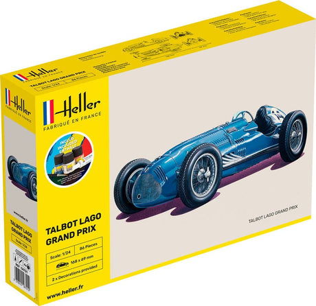 Heller Talbot lago grand prix modelbil start kit - 1:24