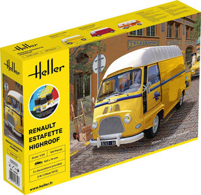 Heller Renault Estafette Highroof start kit - 1:24