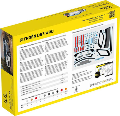 Heller Citroën DS3 WRC start kit