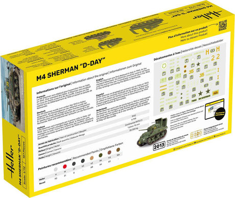 Heller M4 Sherman D-day 1:72 start kit