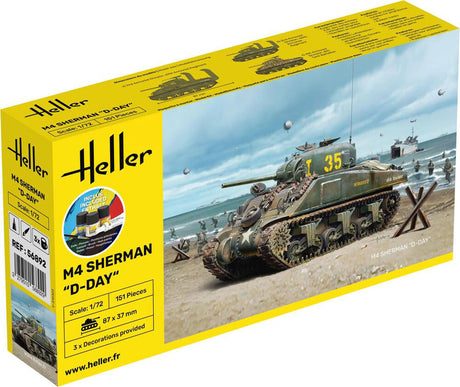 Heller M4 Sherman D-day 1:72 start kit