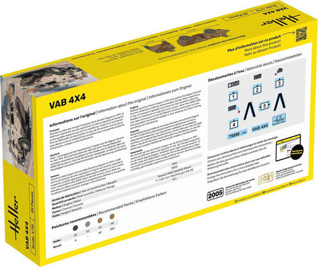 Heller VAB 4x4 armerede persontransport - 1:72