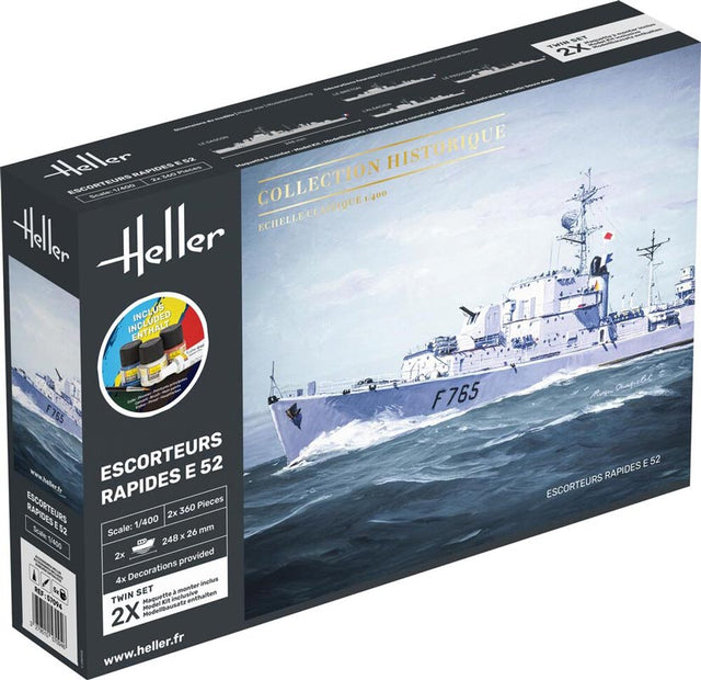 Escorteurs Rapides E 52 Collection 2 i 1 startsæt - 1:400