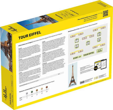Heller Eiffel tårnet model start kit - 1:650