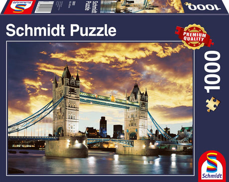 Puslespil 1000 brikker - Tower Bridge