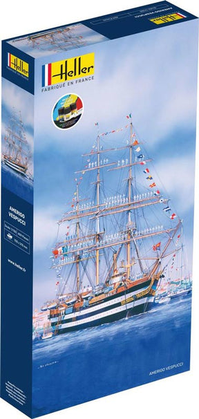 Amerigo Vespucci italiens modelskib start kit - 1:150