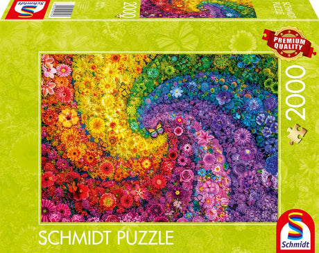 Schmidt Puslespil blomsterhav - 2000 brikker