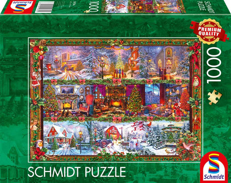 Schmidt Puslespil julestemning - 1000 brikker