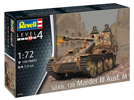 Revell Sd.Kfz. 138 Marder III Ausf. M modelkampvogn