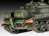Revell T-55A/AM with KMT-6/EMT-5 modelkampvogn