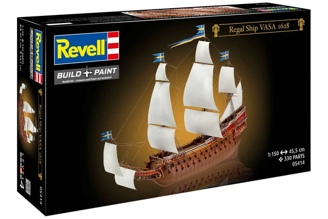 Revell Swedish Regal Ship "Vasa 1628" 1:150